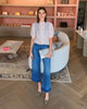 Rhinestone Frill Shirt