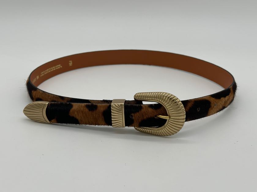 Havana Cowhide Belt