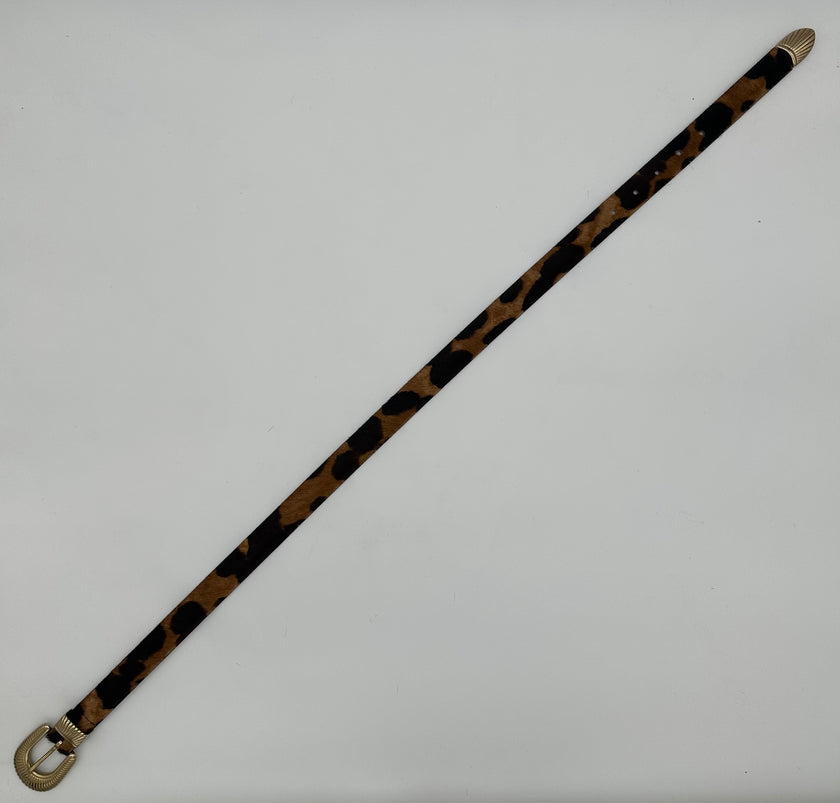Havana Cowhide Belt