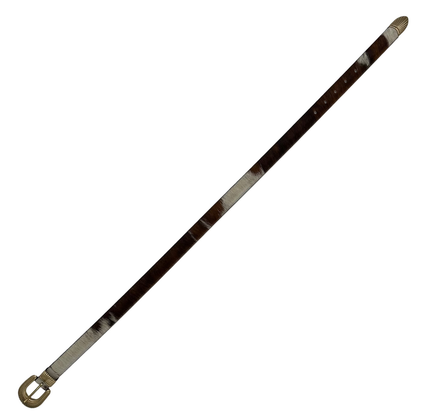 Cowhide Western Belt