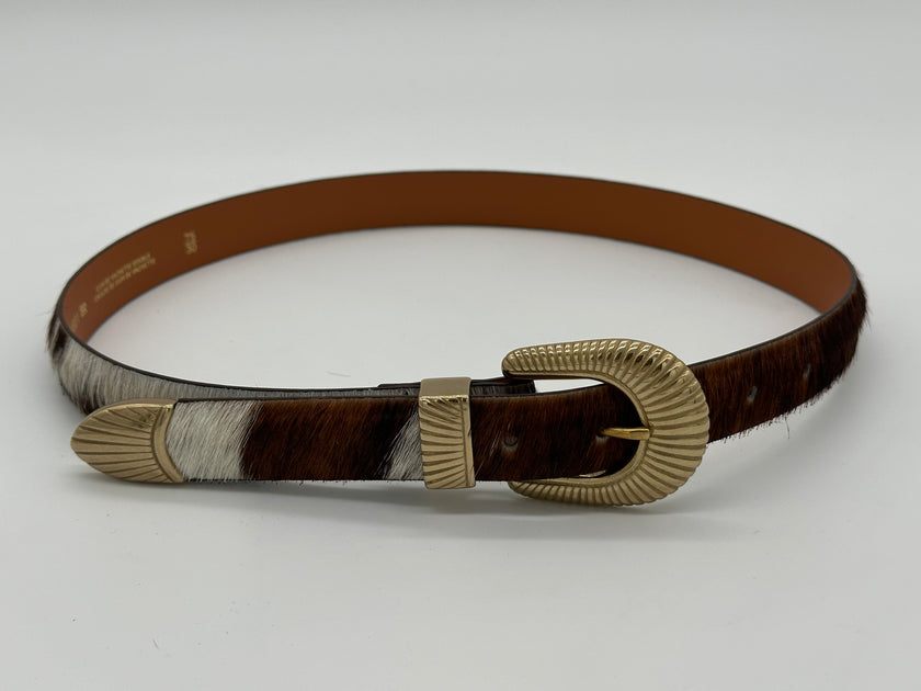 Cowhide Western Belt