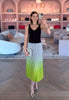Haries Pleated Midi Skirt