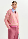Isa Heart Wool Blend Sweater
