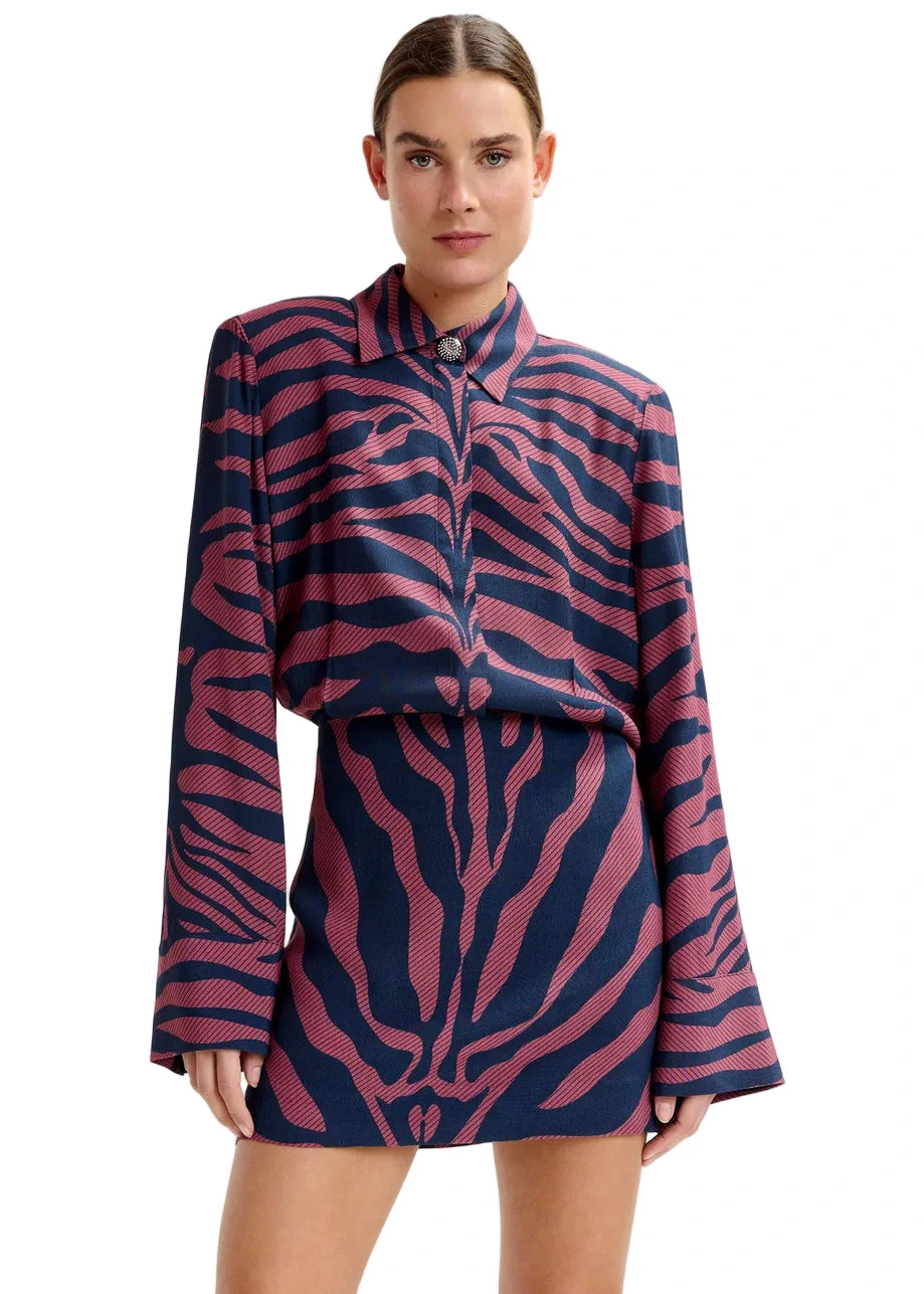 Isniper Mini Shirt Dress