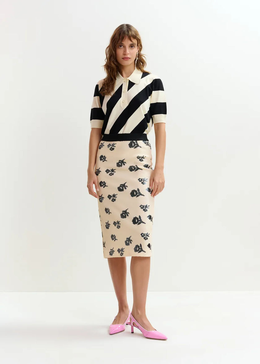 Essentiel Antwerp- Jorinda Sequin Skirt - Edit by Elaine Turner