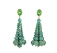 Jennifer Behr- Elora Earrings in Malachite. Available at Edit by Elaine Turner in Houston, TX. 