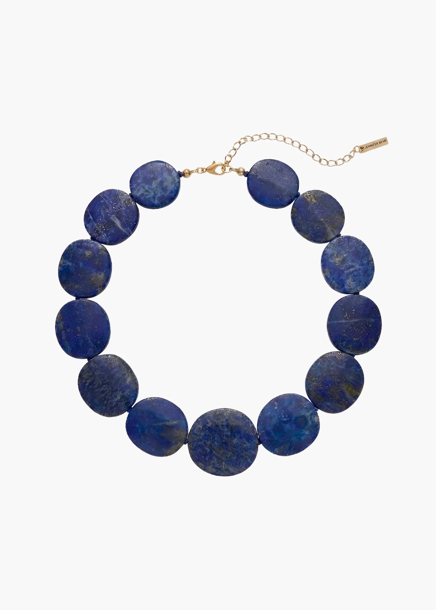 Jennifer Behr- Julienne Necklace - Lapis. Available at Edit by Elaine Turner in Houston, TX. 