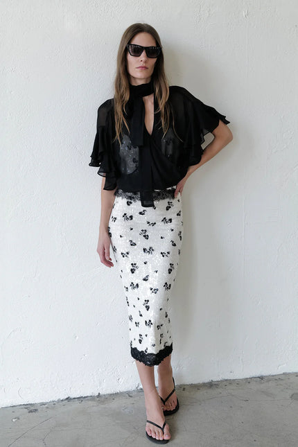 Vintage Petite Flora Liza Skirt