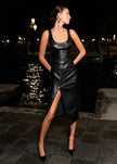 Kirby Vegan Leather Dress