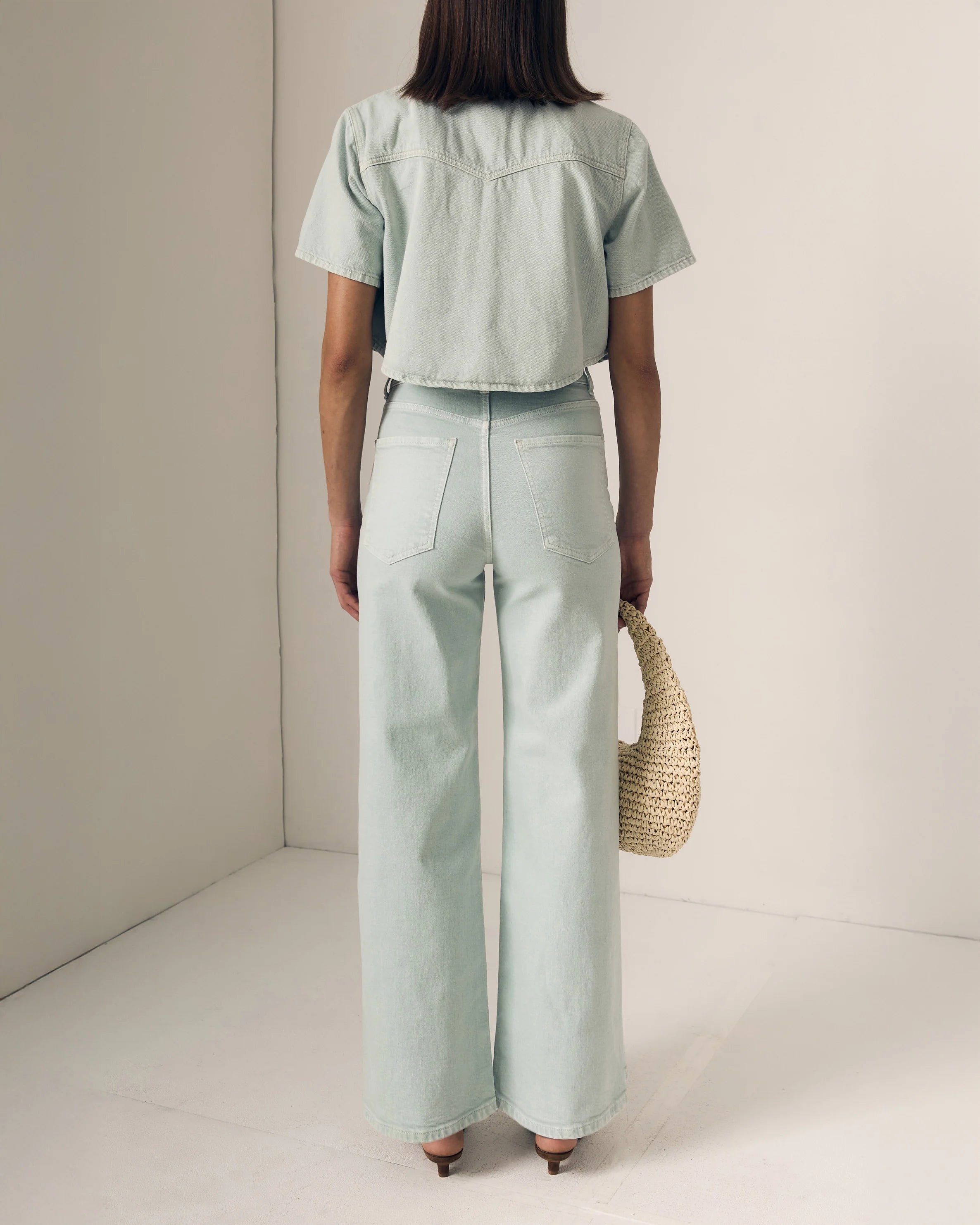 Le Jean- Column Jeans- Minty