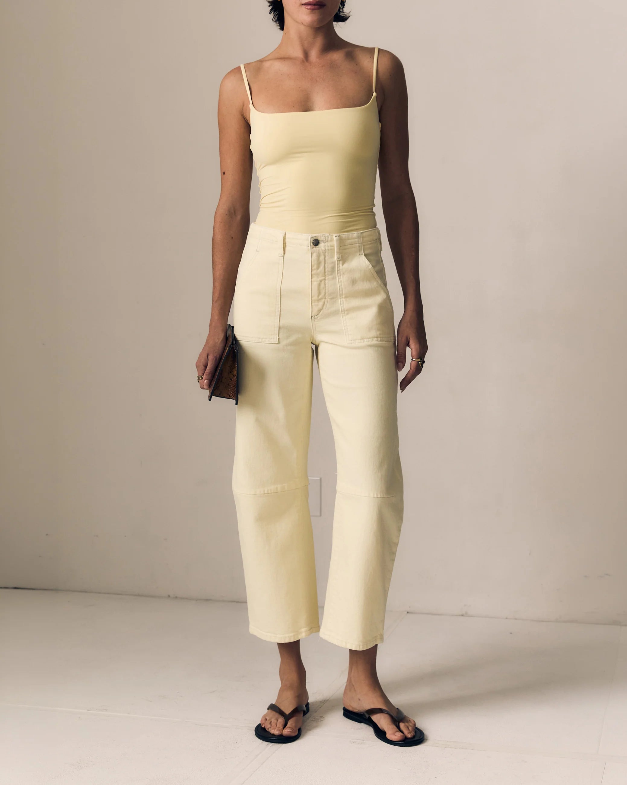 Le Jean- Utility Soft Barrel- Lemon Yellow