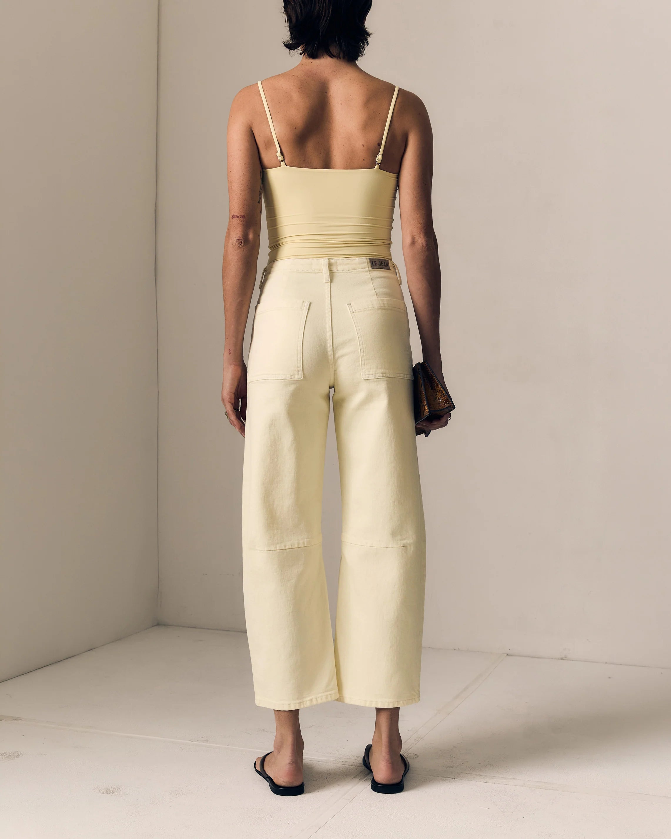 Le Jean- Utility Soft Barrel- Lemon Yellow