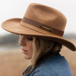 The Maverick Packable Hat- Coffee - Edit by Elaine Turner