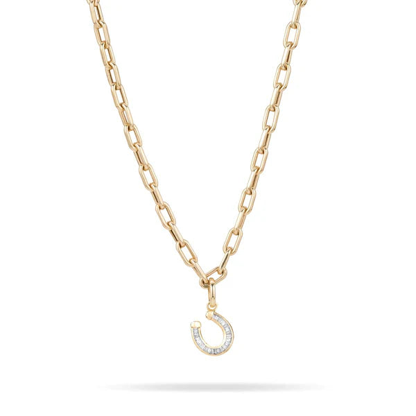 Baguette Diamond Hinged Charm
