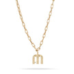 Groovy Diamond Initial Hinged Charm