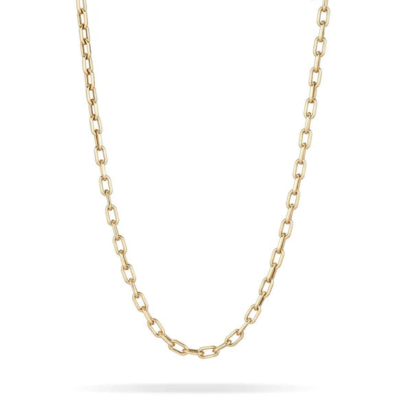 4mm Italian Chain Link Necklace- 18