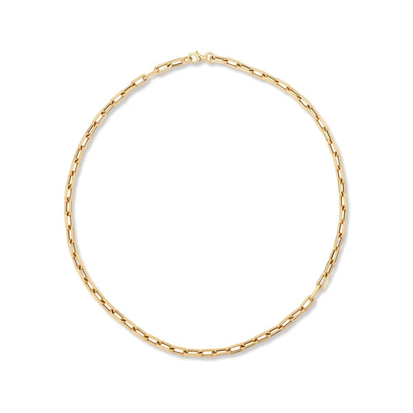 4mm Italian Chain Link Necklace- 18
