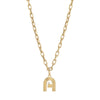 Groovy Diamond Initial Hinged Charm