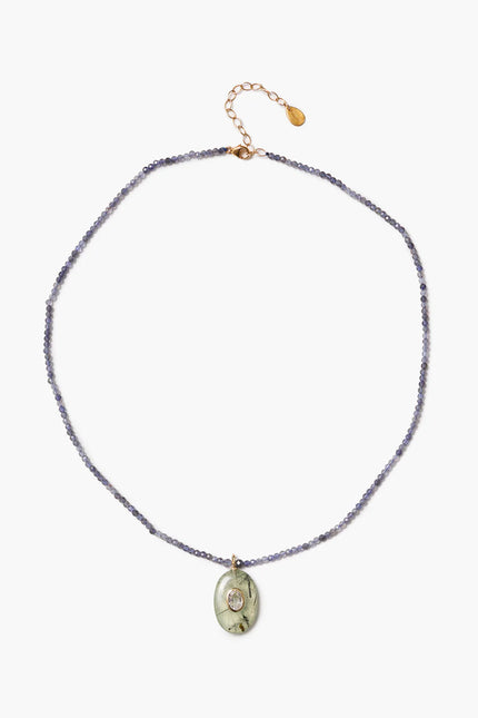 Seed Phrenite Necklace