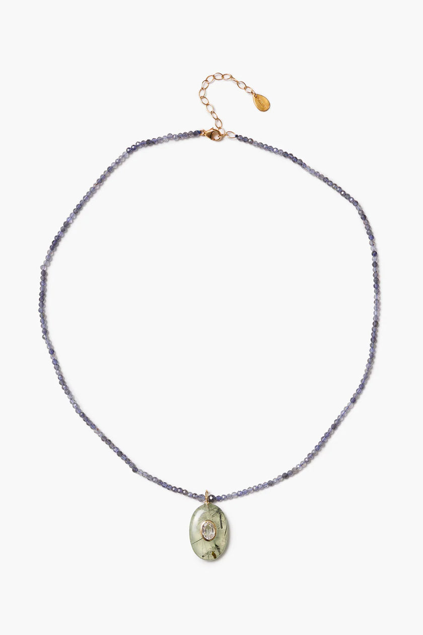 Seed Phrenite Necklace