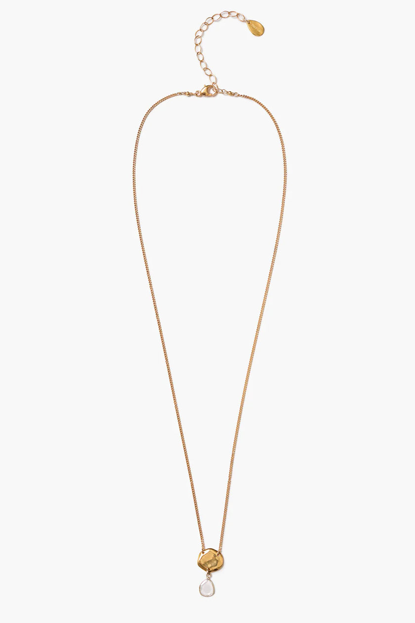 Mirage Yellow Gold Coin Necklace