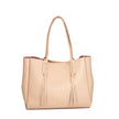 The Ali Tote- Nude Pebble Leather