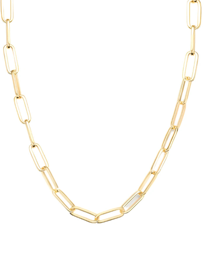 Gold Carrie Chain Necklace