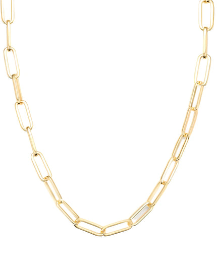Gold Carrie Chain Necklace