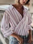 Wear Cissa- The Overshirt- Pelicano Stripe - Edit by Elaine Turner