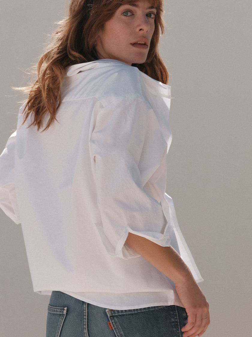 The Overshirt- Optic White
