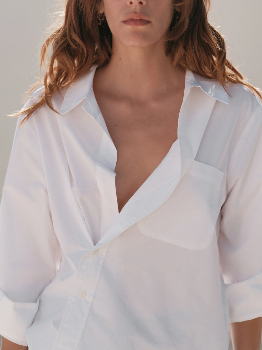 The Overshirt- Optic White