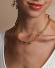 Gold Carrie Chain Necklace