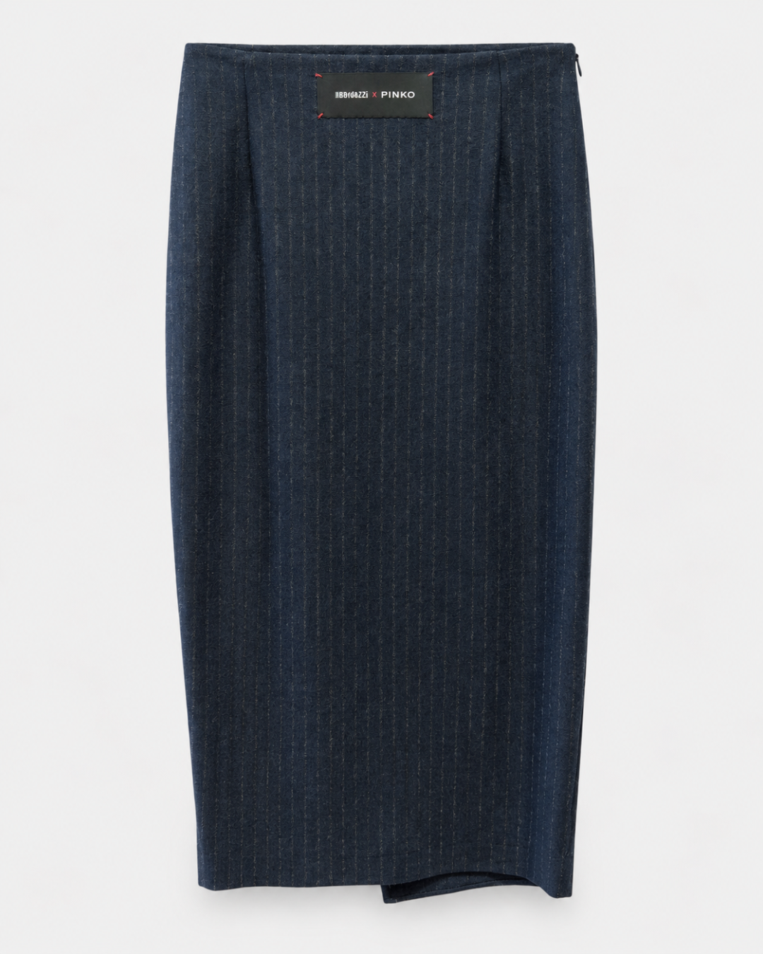 PINKO- Capena Flannel Skirt - Blue/Grey