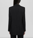Re/Done Black Double Breasted Blazer in Black