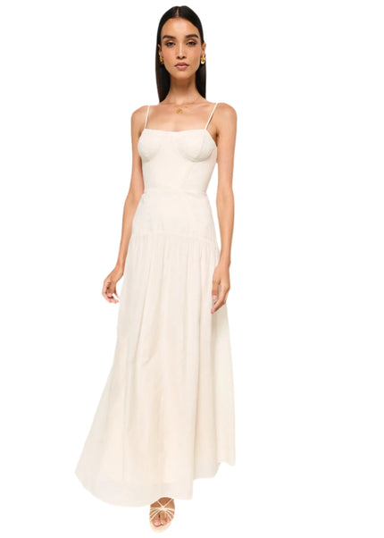 Palermo Linen Corset Dress