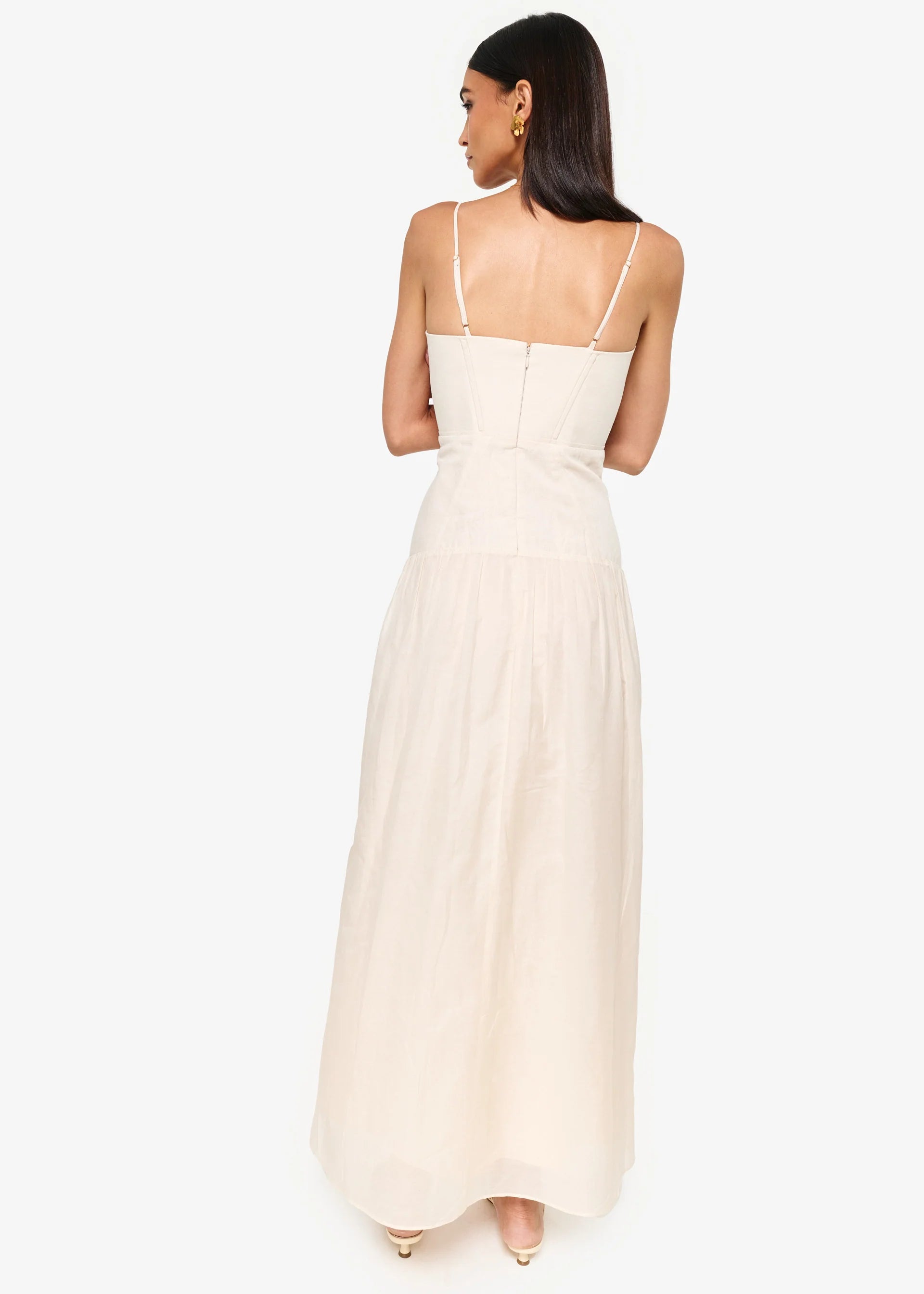 Palermo Linen Corset Dress