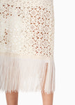 Cami NYC- Venezia Crochet Midi Skirt