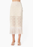 Cami NYC- Venezia Crochet Midi Skirt