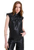 Simone Leather Top