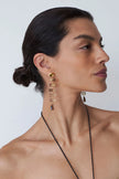 CHAN LUU- Fishbone Smokey Quartz Drop Earrings - Edit by Elaine Turner