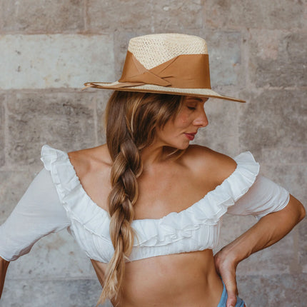 The Uptown Gardenia- Natural/Honey