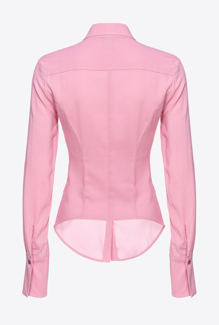 Pink Georgette Blouse
