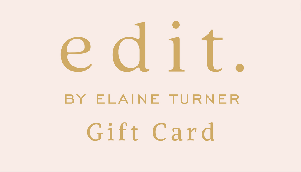 Early Black Friday Gift Card - Edit by Elaine Turner