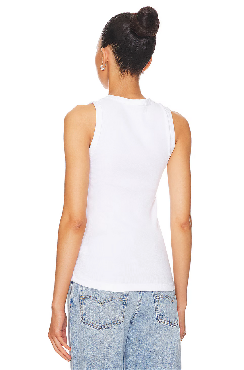 Jordan U Neck Ribbed Tank
