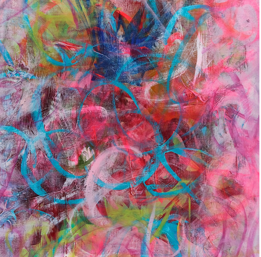 NOLA By Debbie Pakzaban Scarf (Pink)