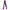 NOLA RoKi Silky Scarf by Debbie Pakzaben (Purple /Pink)