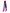 NOLA RoKi Silky Scarf by Debbie Pakzaben (Purple /Pink)