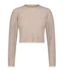 Cable Knit Crew Neck Sweater