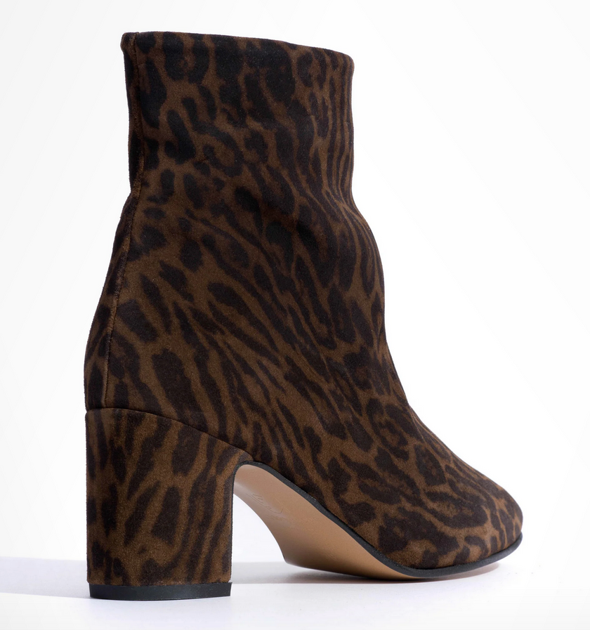 Hanny 55 Calf Suede Print- Jaguar