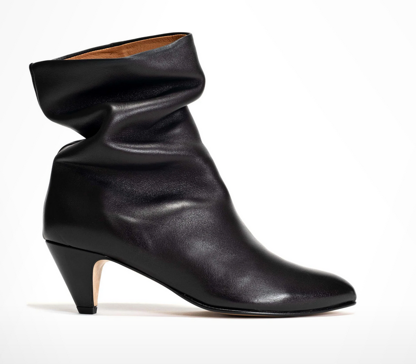 Vully 50 Stiletto Soft Calf- Black